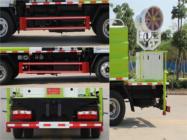 凱力風牌KLF5040TSDE6防役消毒灑水車公告圖片