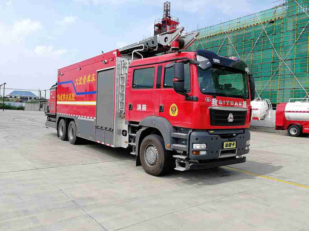 云鶴牌WHG5290TXFBP200/DX-VI泵浦消防車公告圖片