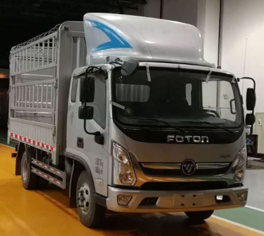 福田牌BJ5128CCYGJFA-AB1倉柵式運輸車公告圖片