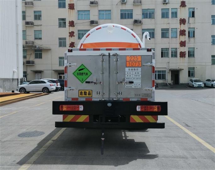 明欣牌NMX5320GDYY低溫液體運輸車公告圖片