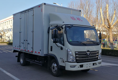 福田牌BJ5076XXYEJDA-07廂式運(yùn)輸車公告圖片
