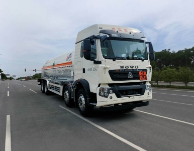 明欣牌NMX5320GDYR低溫液體運輸車公告圖片