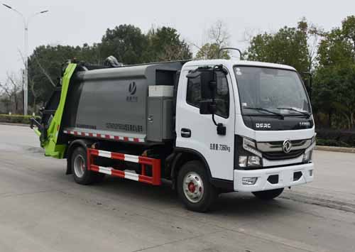 縱昂牌CLT5075ZYSEQ6壓縮式垃圾車公告圖片