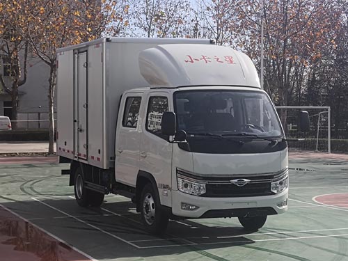 福田牌BJ5045XXY8ABA-21廂式運(yùn)輸車公告圖片