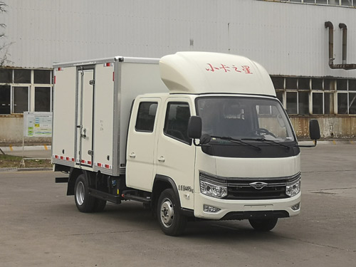 福田牌BJ5045XXY9AB7-26廂式運(yùn)輸車公告圖片