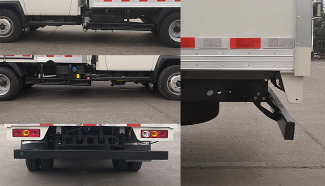 福田牌BJ5045XXY9AB7-26廂式運(yùn)輸車公告圖片