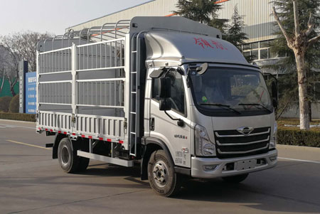福田牌BJ5076CCYEJDA-07倉(cāng)柵式運(yùn)輸車公告圖片