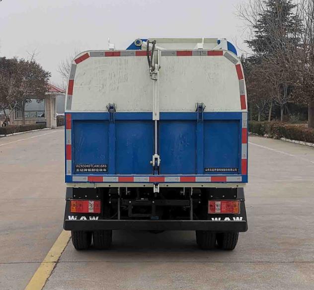 五征牌WZK5040TCAW16K6餐廚垃圾車公告圖片