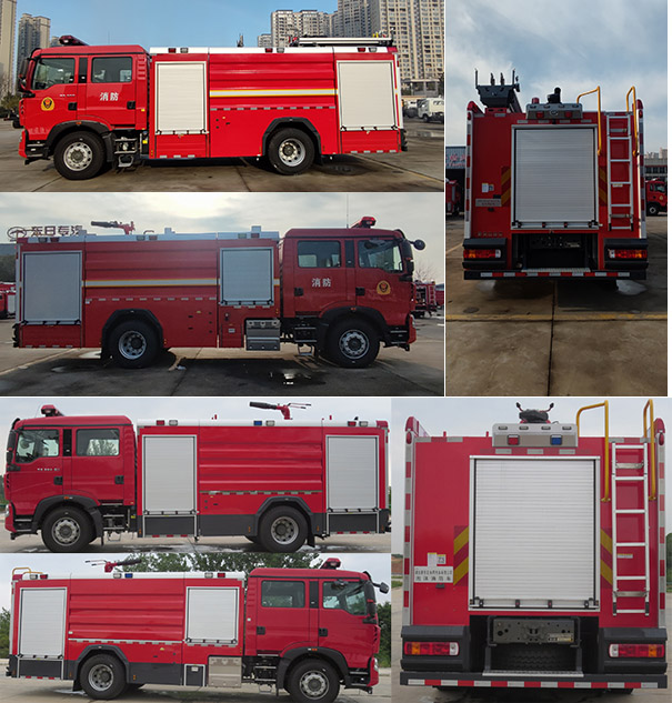 新東日牌YZR5190GXFPM80/H6泡沫消防車公告圖片