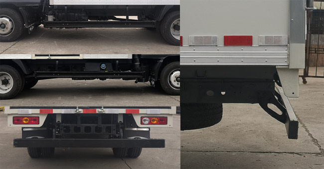 福田牌BJ5045XXY9PB7-23廂式運(yùn)輸車公告圖片