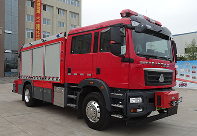 銀河牌BX5130TXFJY162/SK6搶險(xiǎn)救援消防車公告圖片
