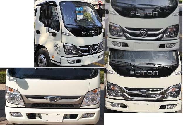 縱昂牌CLT5042ZXXBJ6車廂可卸式垃圾車公告圖片