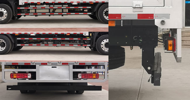 福田牌BJ5184CCYLPHK-12倉柵式運輸車公告圖片