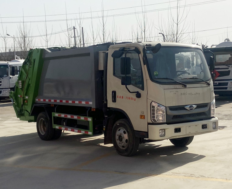 祥農(nóng)達(dá)牌SGW5076ZYSBJ6壓縮式垃圾車(chē)公告圖片