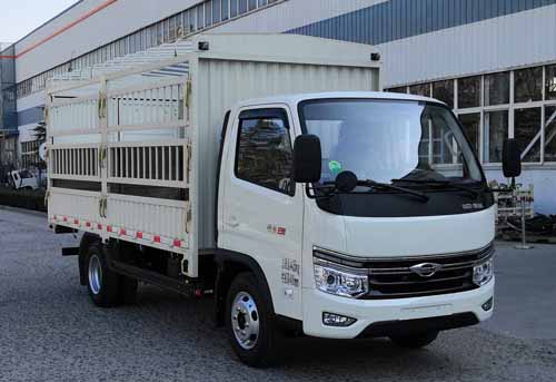福田牌BJ5045CCY4JBA-20倉柵式運輸車公告圖片