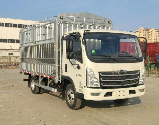 福田牌BJ5046CCY8JBA-50倉柵式運(yùn)輸車公告圖片