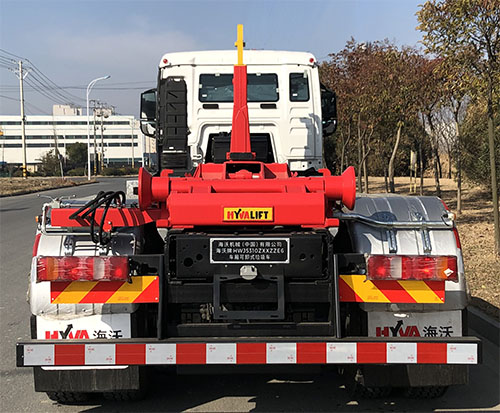 海沃牌HWJ5310ZXXZZE6車廂可卸式垃圾車公告圖片