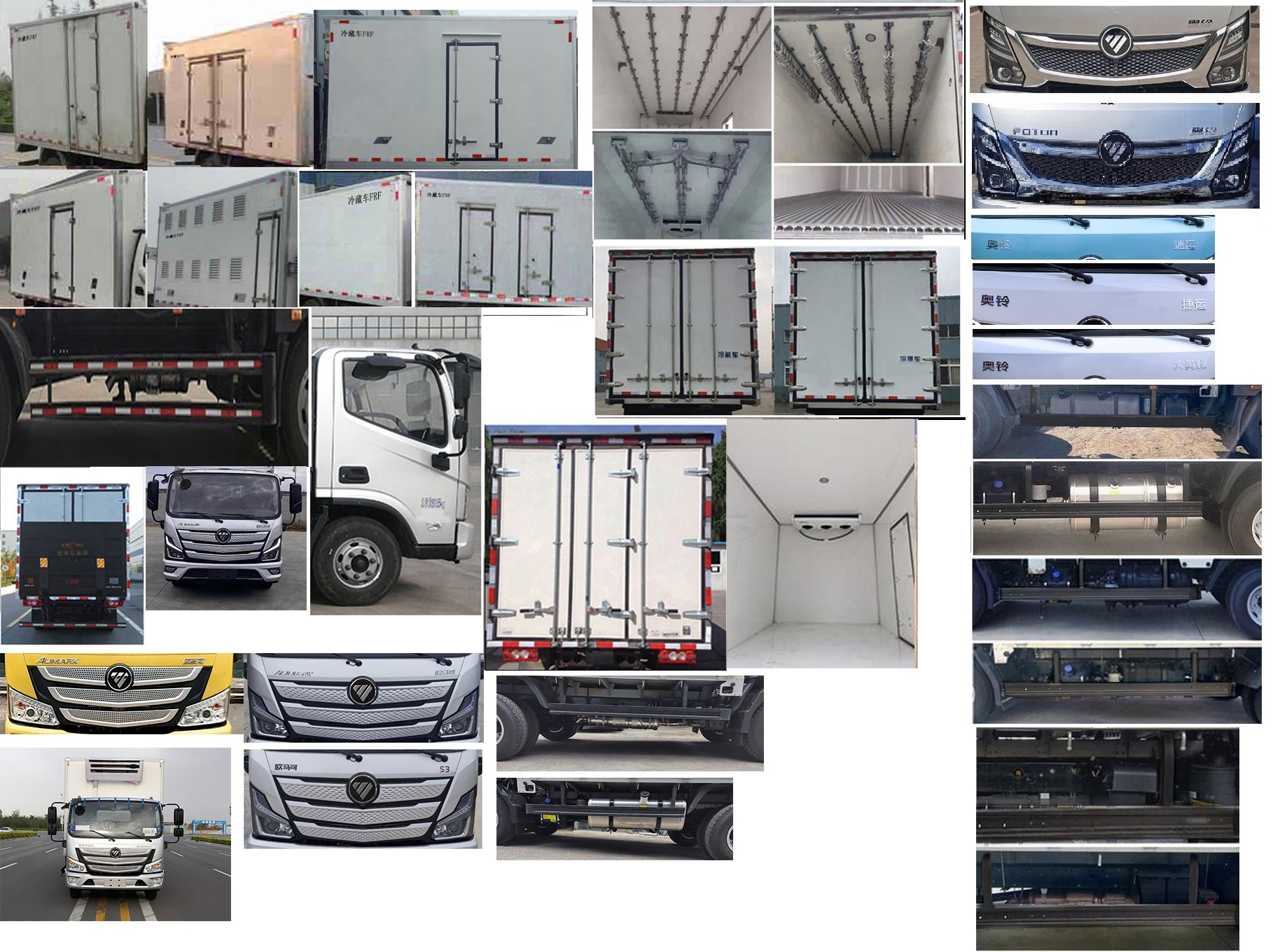 福田牌BJ5098XLC-FM冷藏車公告圖片