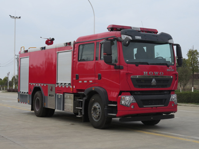 新東日牌YZR5190GXFSG80/H6水罐消防車公告圖片