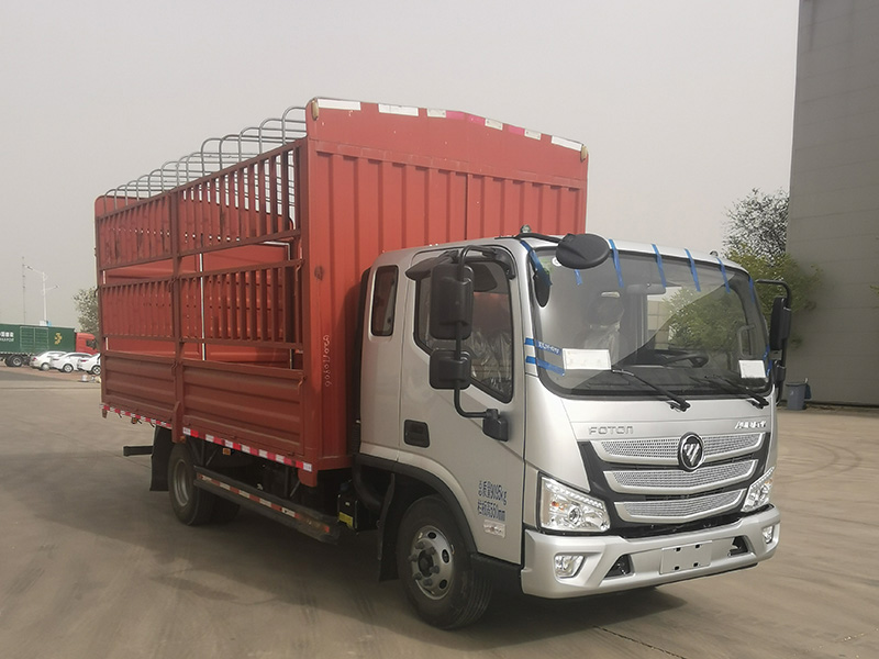福田牌BJ5098CCY-FM倉柵式運輸車公告圖片