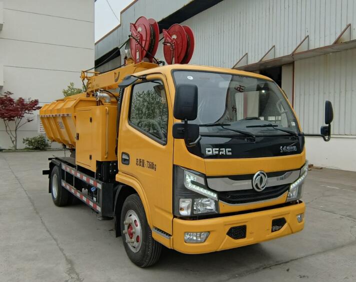 路鑫牌NJJ5070TWG6挖掏式管道疏通車公告圖片