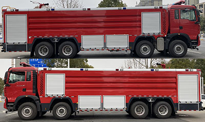 新東日牌YZR5420GXFPM240/H6泡沫消防車公告圖片