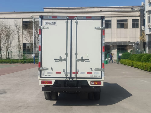 福田牌BJ5032XXY5AC6-09廂式運(yùn)輸車公告圖片