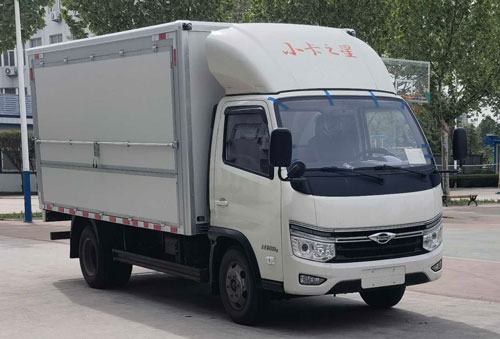 福田牌BJ5045XYK9JBA-21翼開(kāi)啟廂式車公告圖片