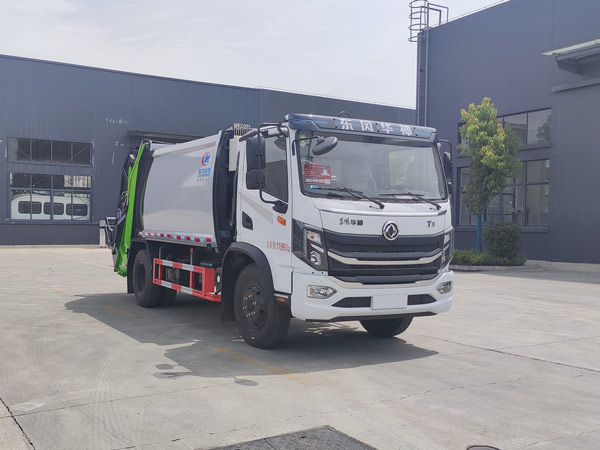 程力威牌CLW5121ZYSE6壓縮式垃圾車公告圖片
