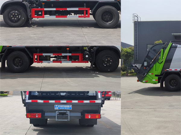 程力威牌CLW5121ZYSE6壓縮式垃圾車公告圖片