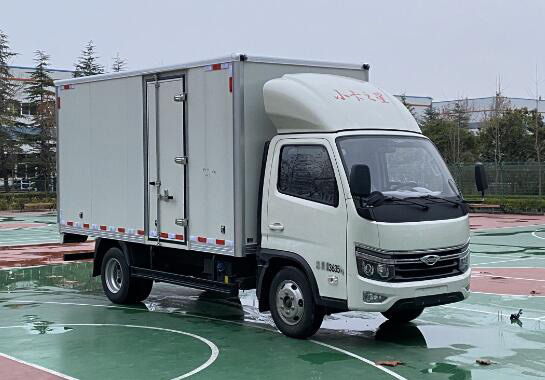福田牌BJ5045XXY8JB6-30廂式運(yùn)輸車公告圖片