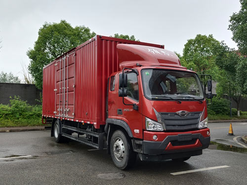 福田牌BJ5184XXYLPFK-11廂式運(yùn)輸車公告圖片