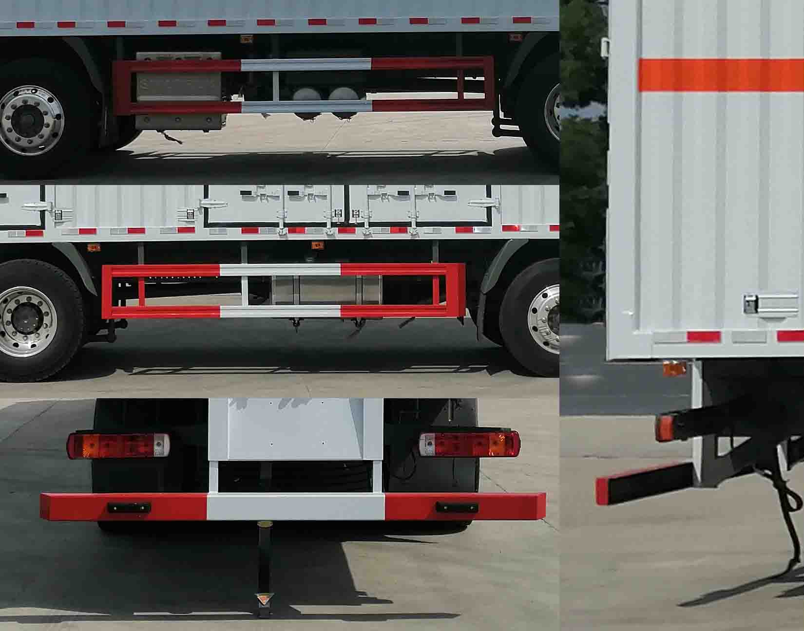 華威馳樂牌SGZ5320XFWZZ6T5腐蝕性物品廂式運(yùn)輸車公告圖片
