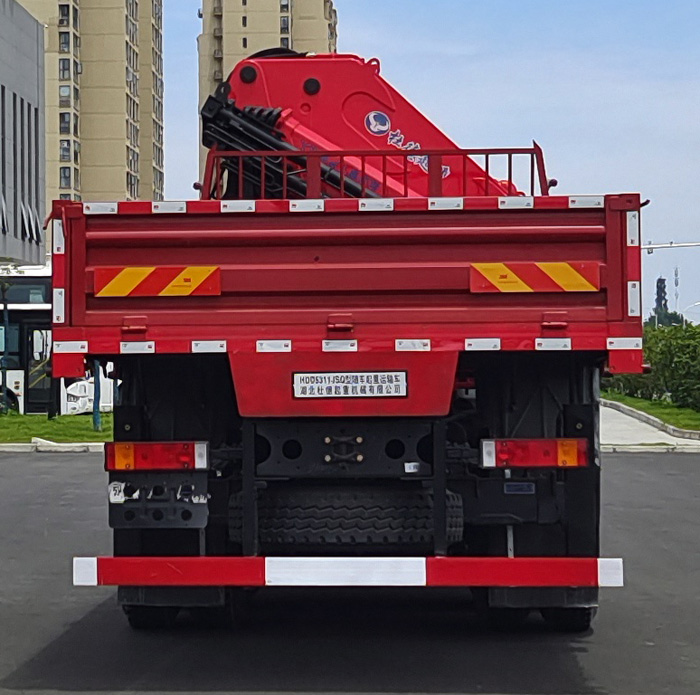 佳恒杜德牌HDD5311JSQ隨車起重運(yùn)輸車公告圖片