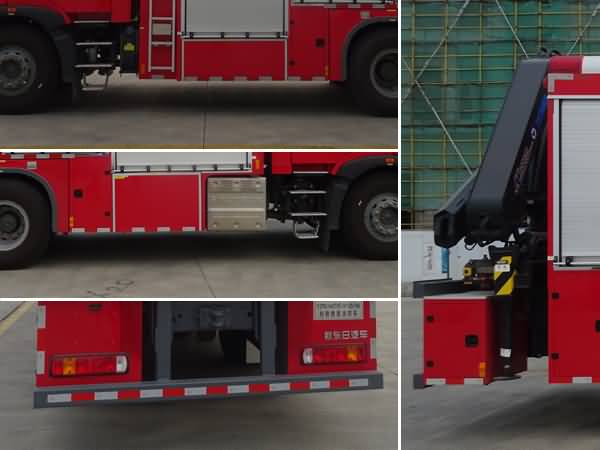 新東日牌YZR5140TXFJY130/H6搶險(xiǎn)救援消防車公告圖片