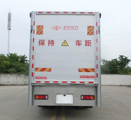 虹宇牌HYS5182CCQE6畜禽运输车公告图片