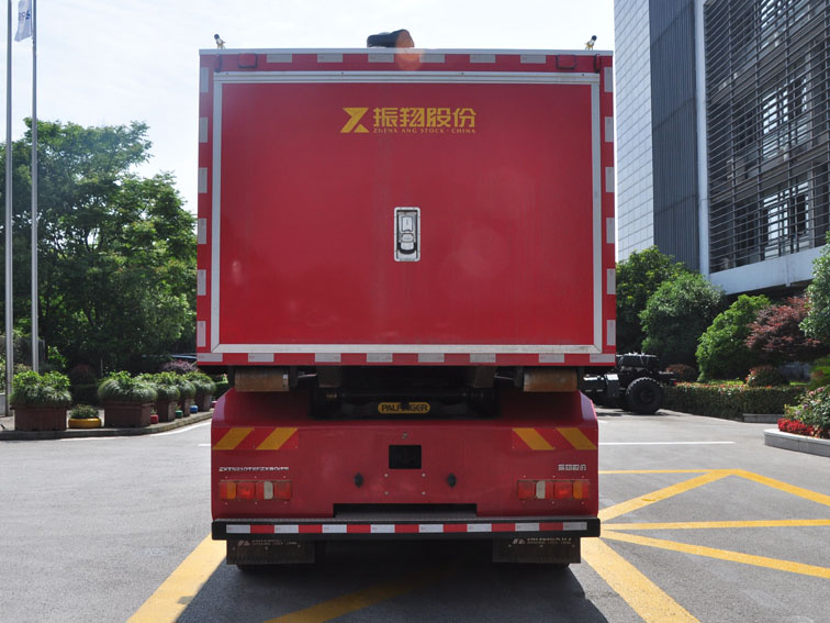 振翔股份牌ZXT5210TXFZX80/F6自裝卸式消防車公告圖片
