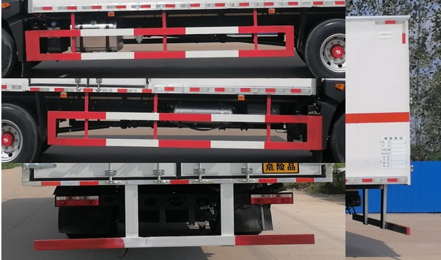 順風(fēng)智造牌SFZ5185XRQE6易燃?xì)怏w廂式運(yùn)輸車公告圖片