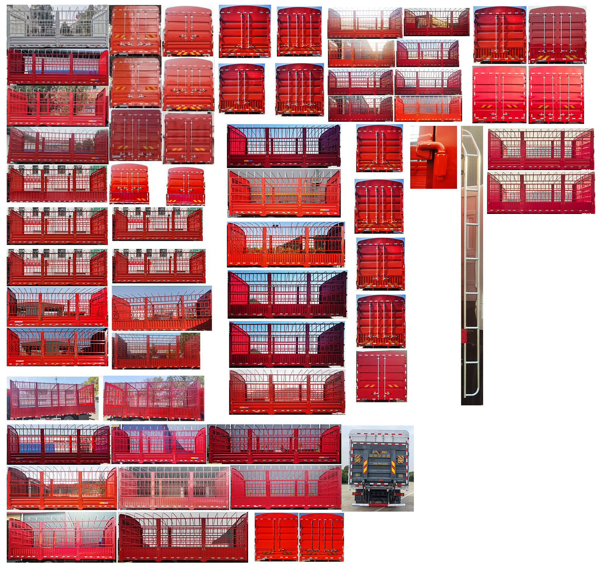 東風(fēng)牌DFH5180CCYEX15倉(cāng)柵式運(yùn)輸車公告圖片