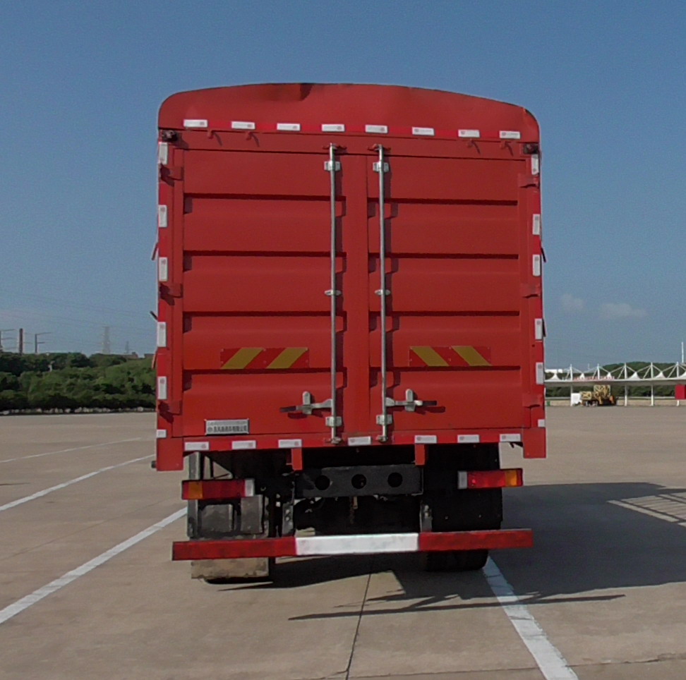 東風(fēng)牌DFH5180CCYEX15倉(cāng)柵式運(yùn)輸車公告圖片