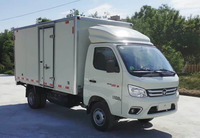 福田牌BJ5032XXY3JC6-12廂式運輸車公告圖片