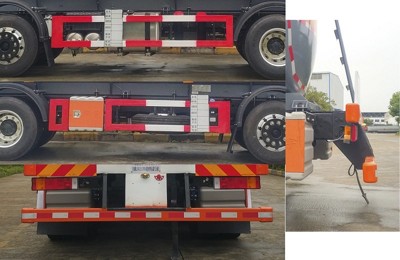 東駒牌LDW5321GFWD6腐蝕性物品罐式運輸車公告圖片