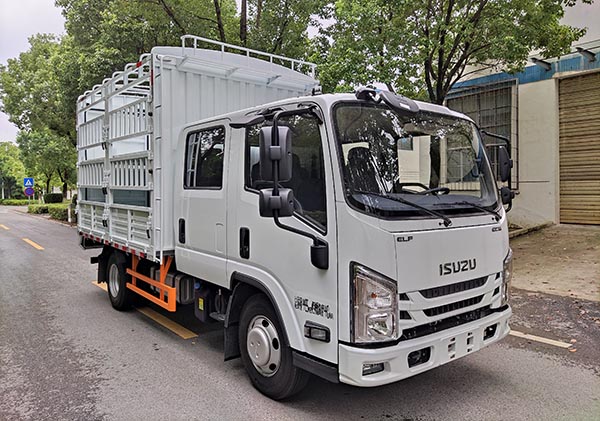 江西五十鈴牌JXW5040CCYCSJB2倉(cāng)柵式運(yùn)輸車公告圖片
