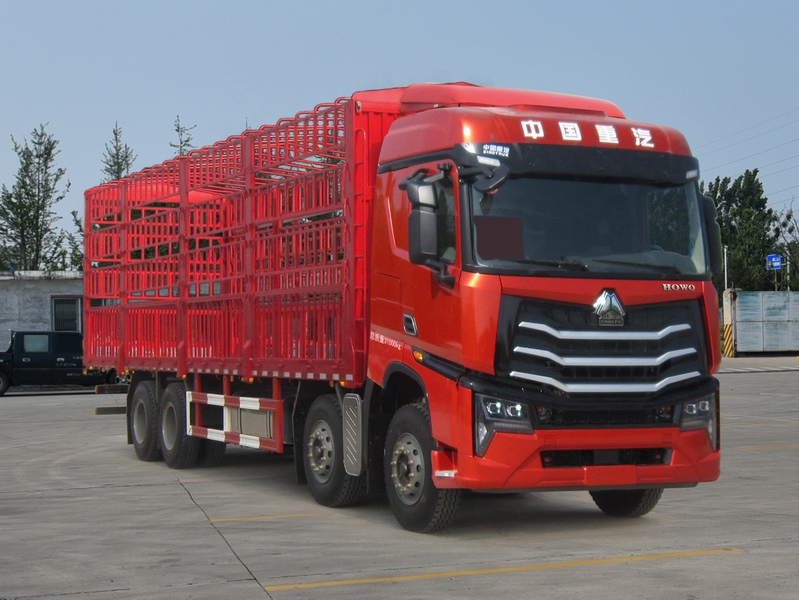 豪沃牌ZZ5317CCQV446KF1畜禽運輸車公告圖片