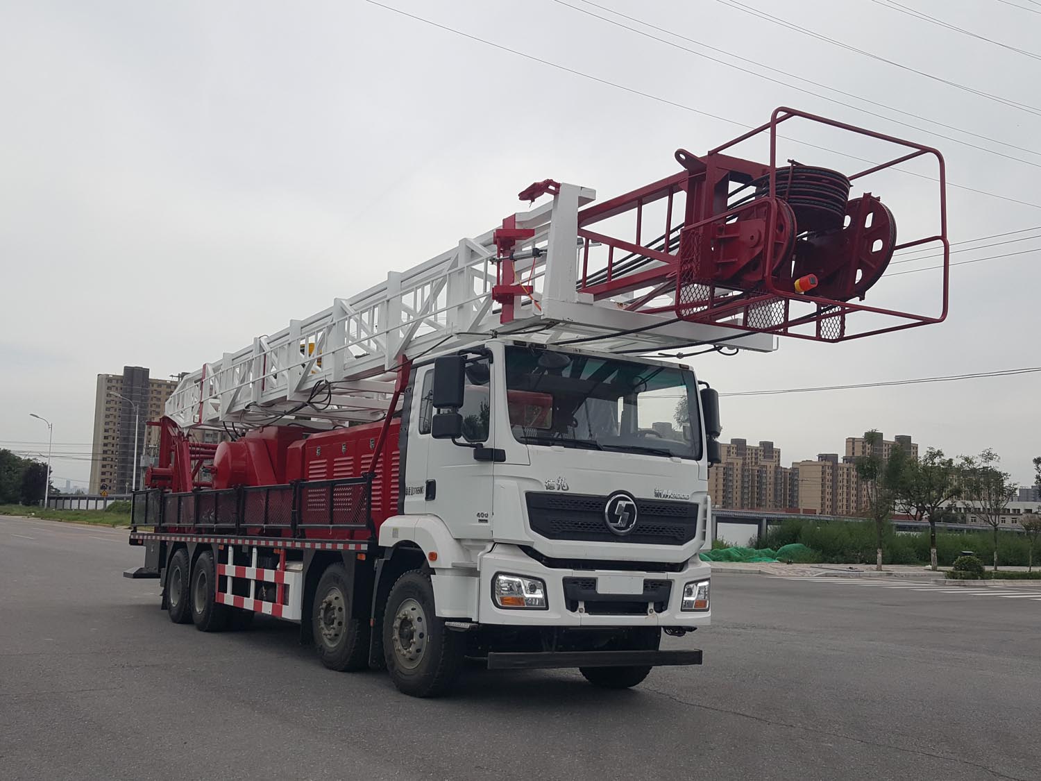 西石牌XSJ5380TXJ6修井機(jī)公告圖片