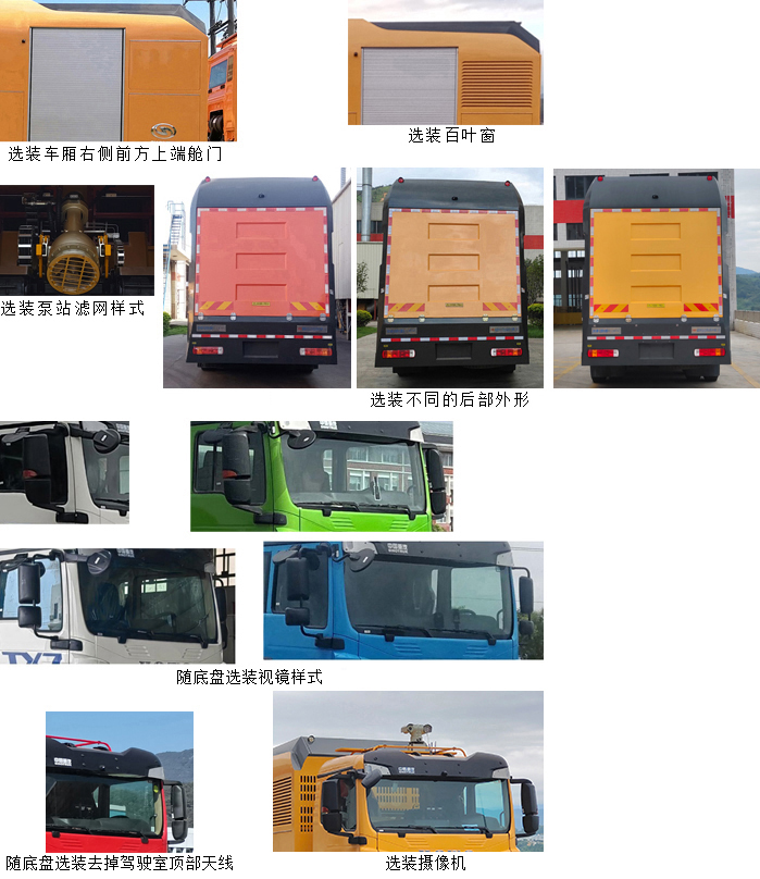 龍吸水牌FLG5200TPS87Z大流量排水搶險車公告圖片