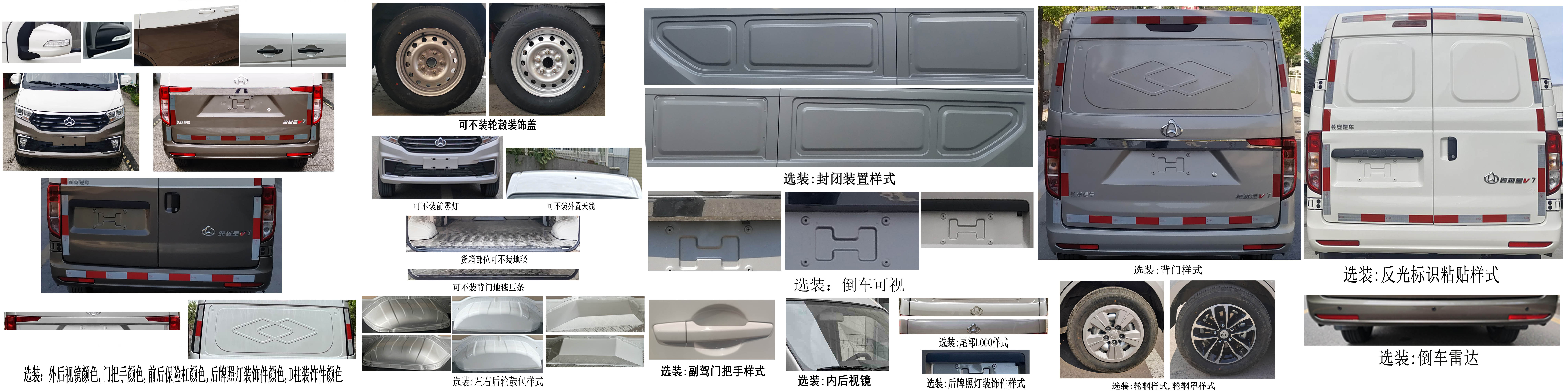 長安牌SC5021XXYPQ6B1廂式運輸車公告圖片