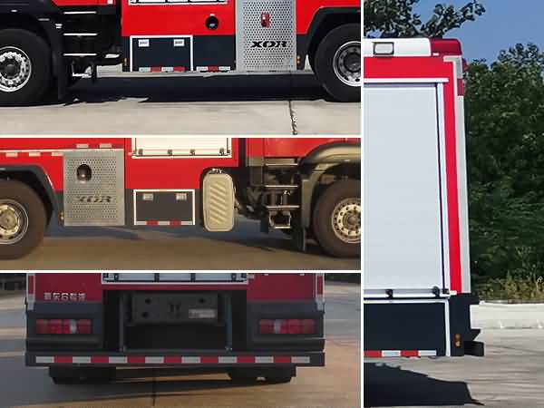 新東日牌YZR5310GXFSG150/G6水罐消防車公告圖片