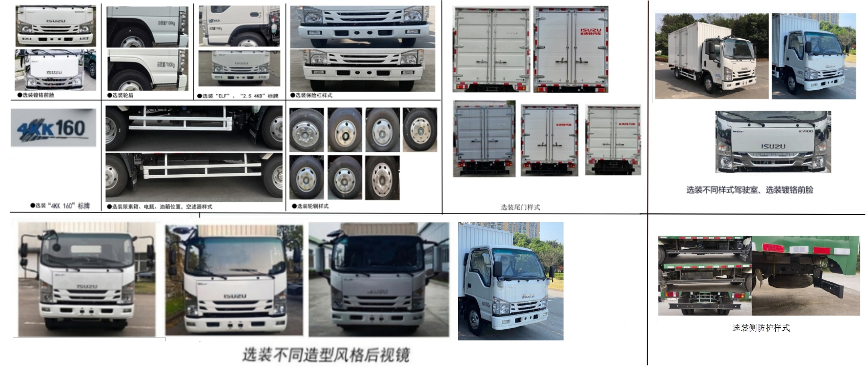 五十鈴牌QL5070XXYBUHA廂式運(yùn)輸車公告圖片