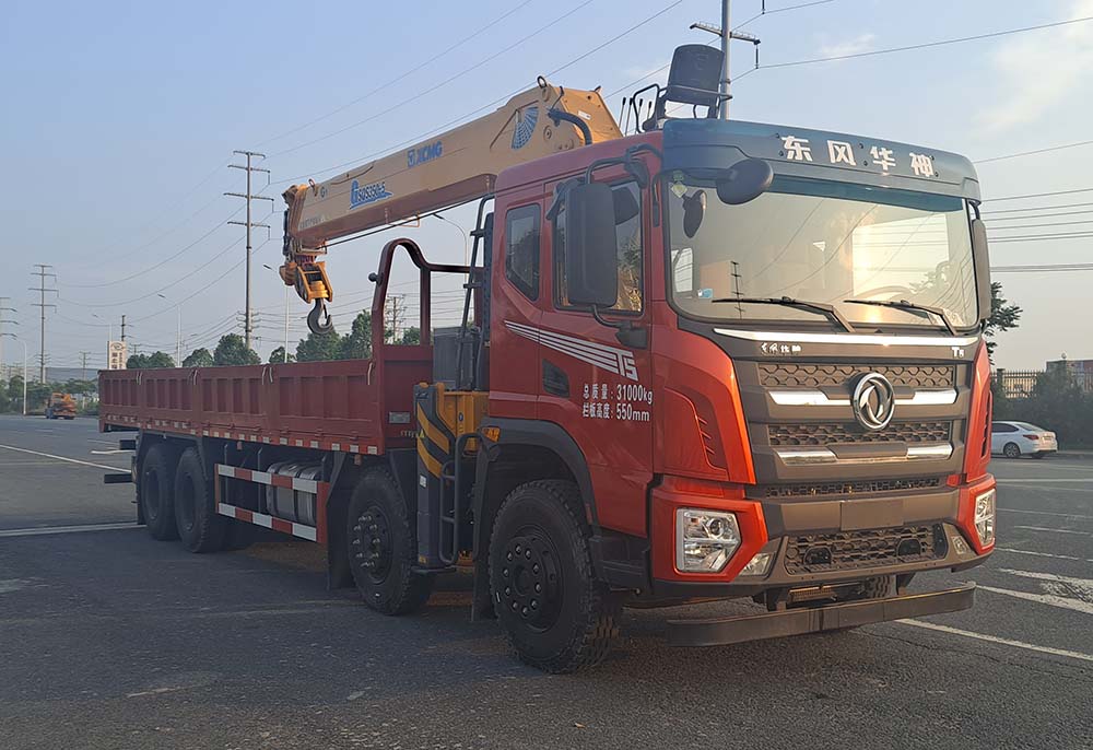 猛卡士特牌XCL5310JSQ6隨車起重運輸車公告圖片